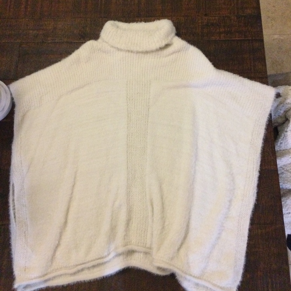 Sweater poncho